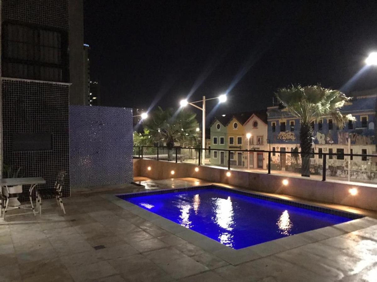 402 Lindo Flat Mobiliado Praia De Iracema 포르탈레자 외부 사진